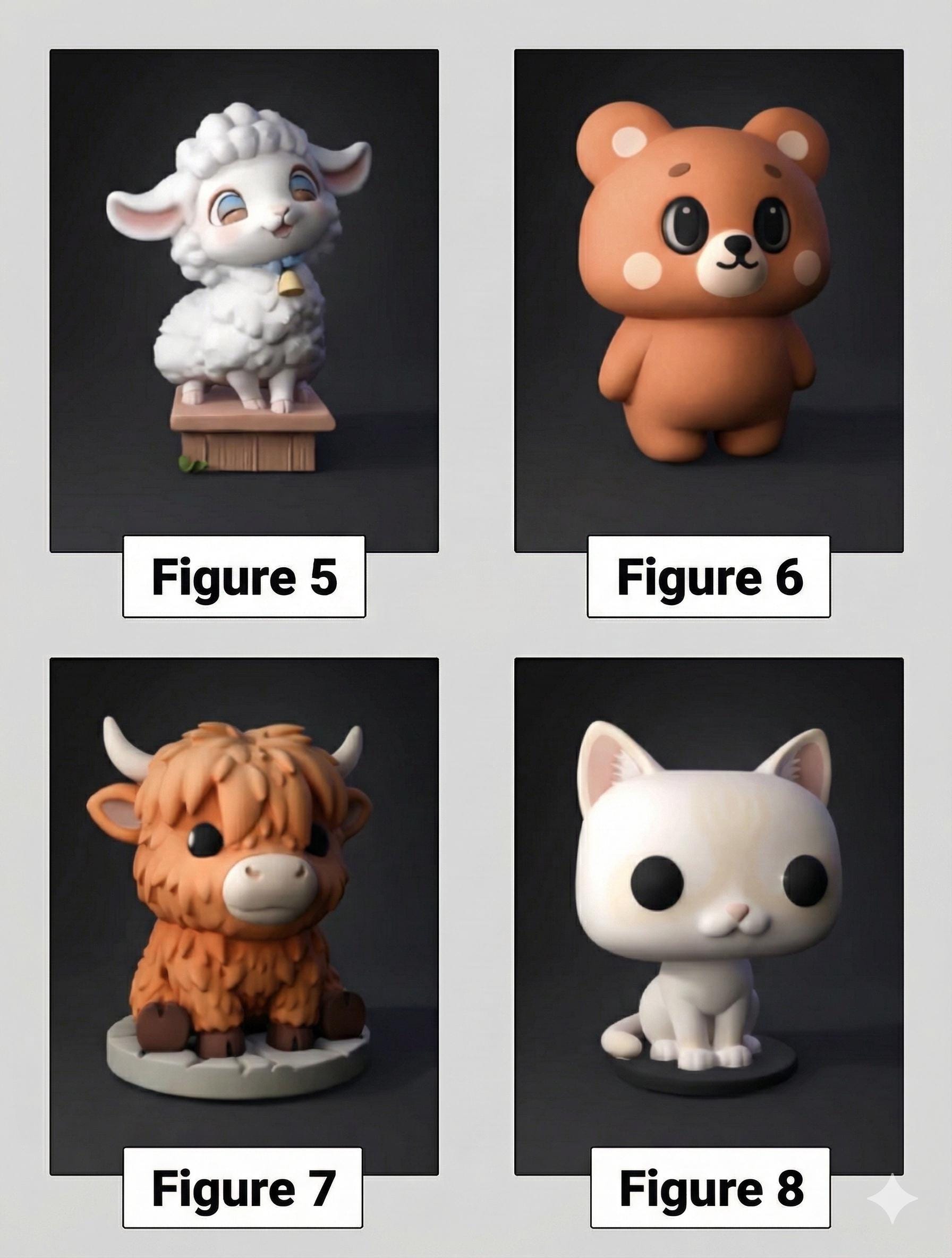 Paint Your Own Animal Figurines Kit | 3D Printed DIY Kids Craft Box