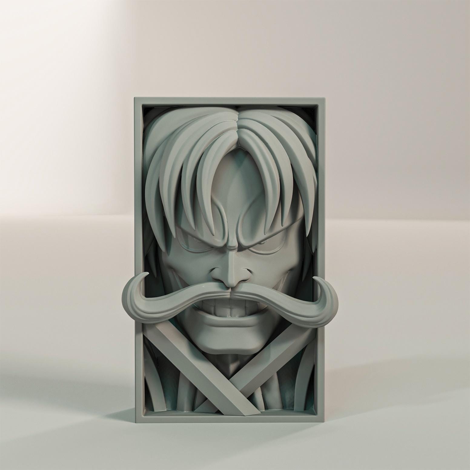 Legendary Pirate King Book Nook | Anime Adventure 3D Shadow Box | Manga Lover 3D Wall Art