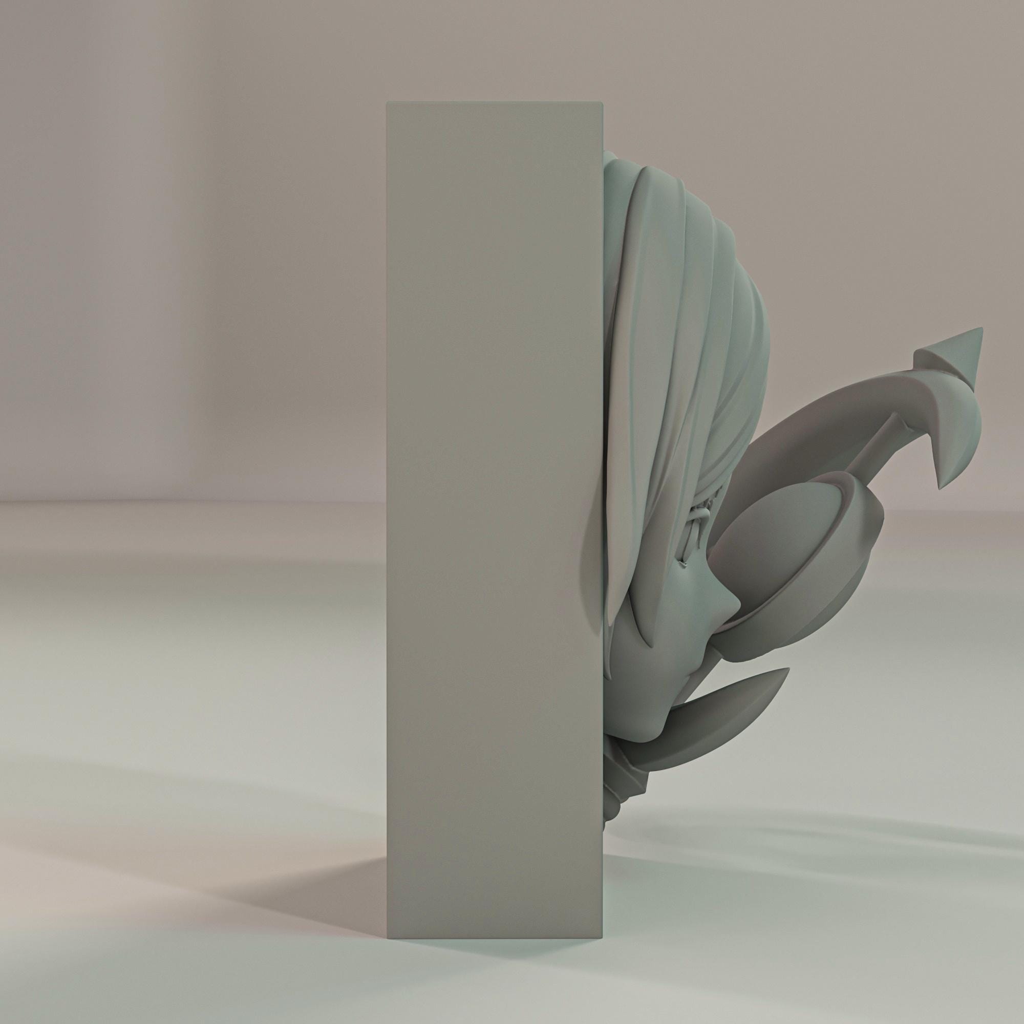 Wandering Elf Mage Book Nook | Fantasy Adventure 3D Shadow Box | Anime Room Decor 3D Wall Art