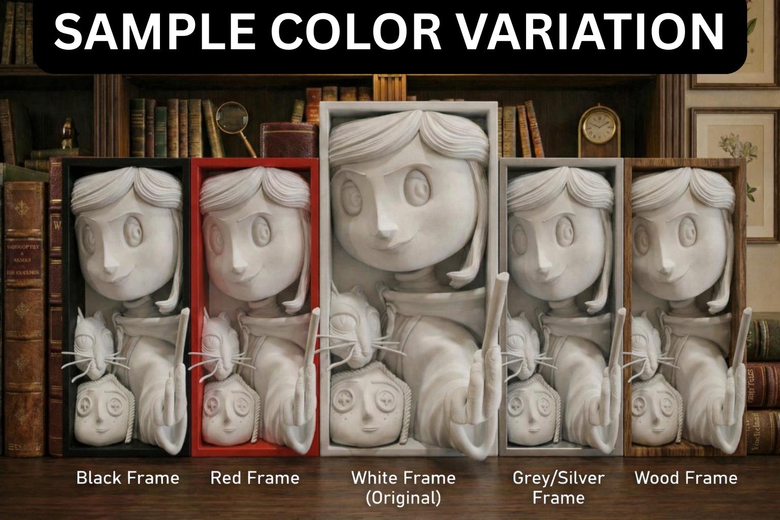 Green Alien Mentor Book Nook | Martial Arts Anime 3D Shadow Box | Energy Blast 3D Wall Art