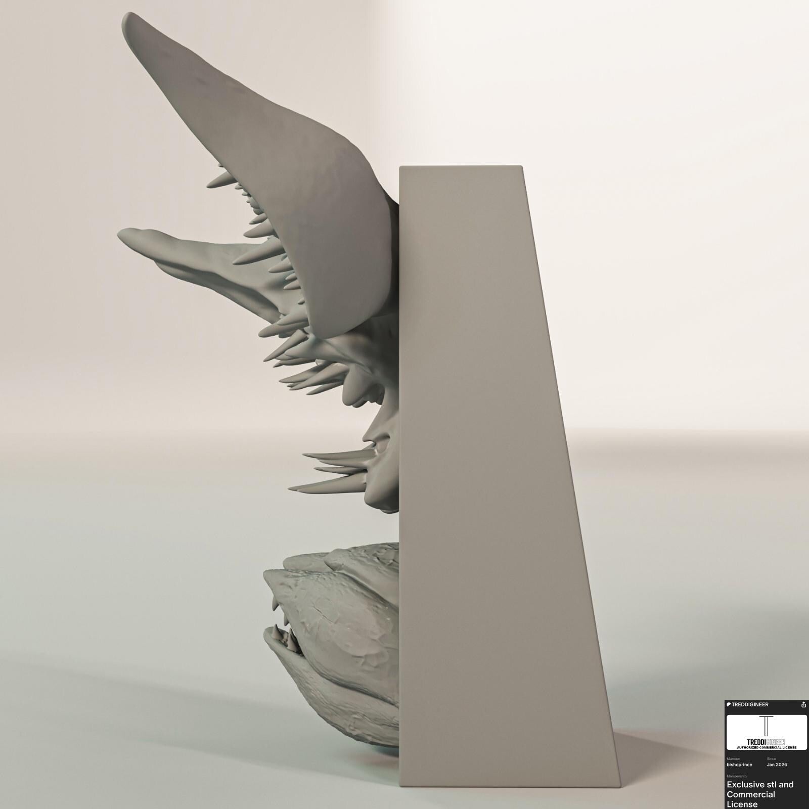 Petal Faced Monster Book Nook | 80s Sci-Fi Horror 3D Shadow Box | Creepy Alien 3D Wall Art