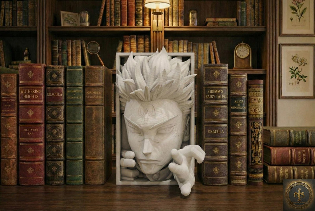 Cursed Spirit King Book Nook | Supernatural Anime 3D Shadow Box | Demon Vessel 3D Wall Art