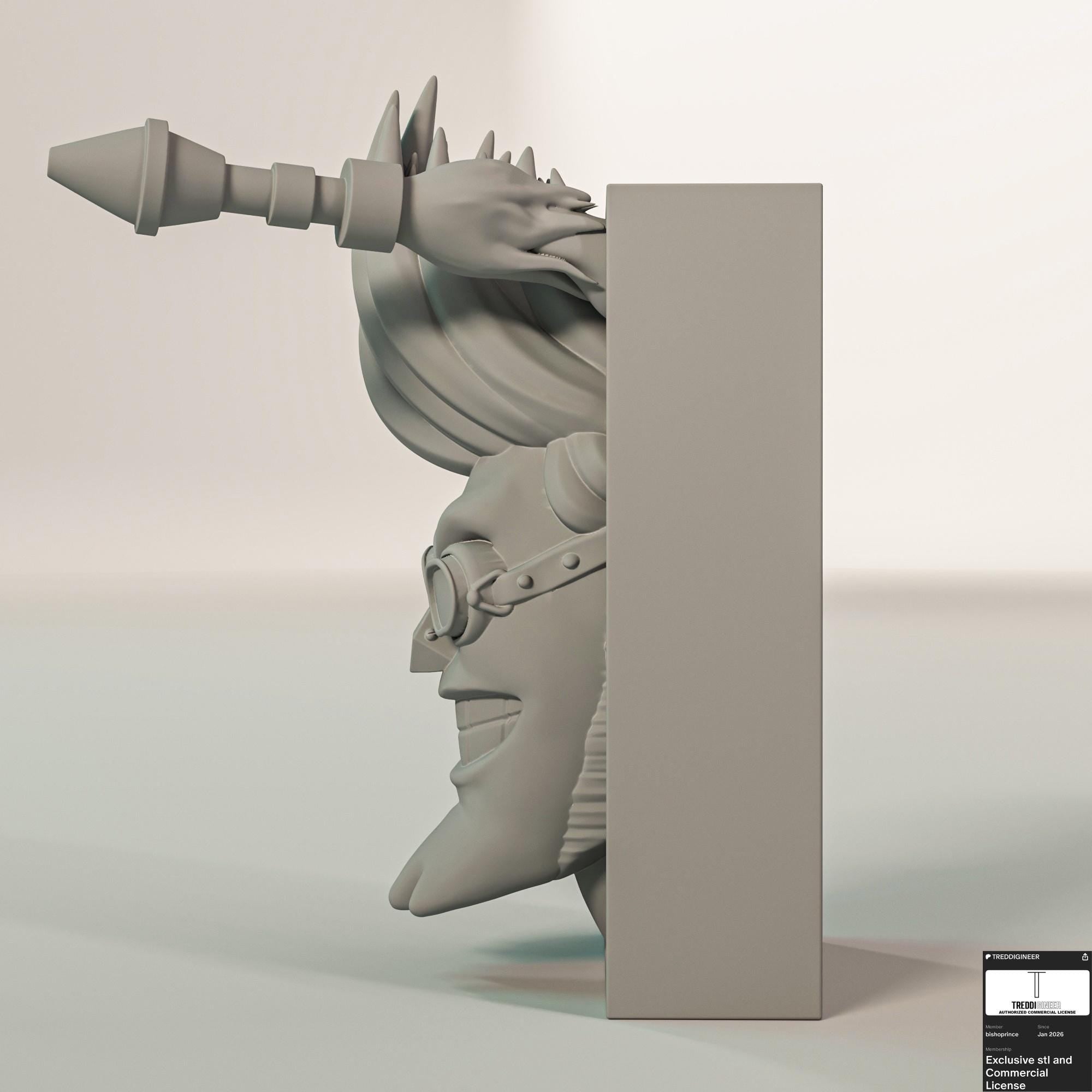 Super Cyborg Mechanic Book Nook | Pirate Adventure 3D Shadow Box | Robot Anime 3D Wall Art