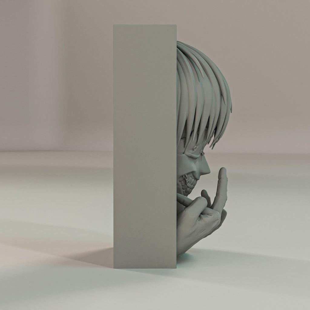 Masked Dark Hero Book Nook | Horror Fantasy 3D Shadow Box | Gothic Anime 3D Wall Art