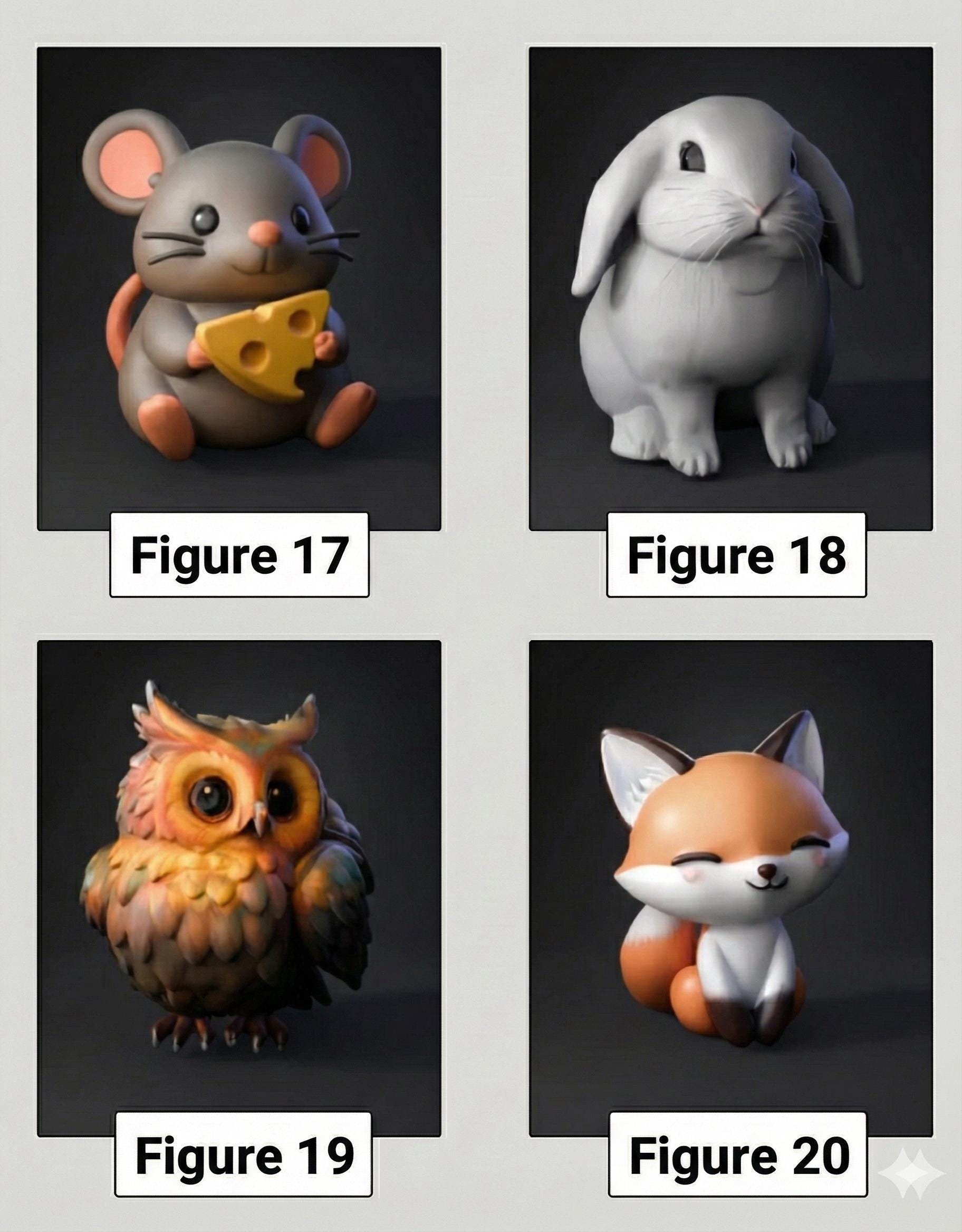 Paint Your Own Animal Figurines Kit | 3D Printed DIY Kids Craft Box