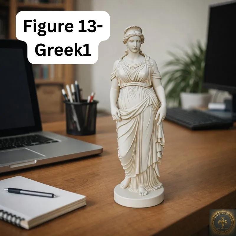 Pick Your Own Statue | Greek Mythology & Fantasy Figures | Zeus, Medusa, Dragon, Anubis | 3D Printed Decor | Paintable Art