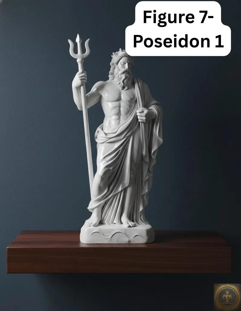 Pick Your Own Statue | Greek Mythology & Fantasy Figures | Zeus, Medusa, Dragon, Anubis | 3D Printed Decor | Paintable Art