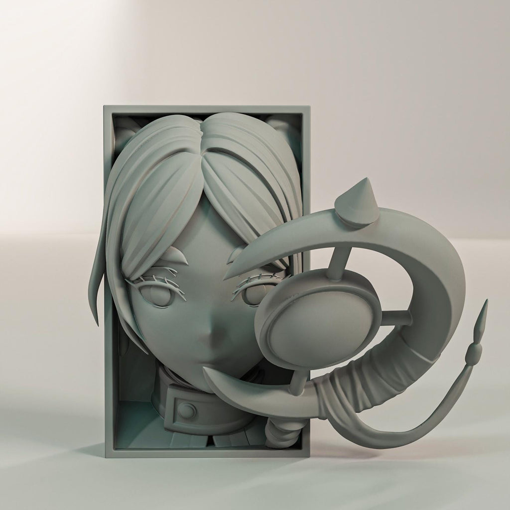 Wandering Elf Mage Book Nook | Fantasy Adventure 3D Shadow Box | Anime Room Decor 3D Wall Art