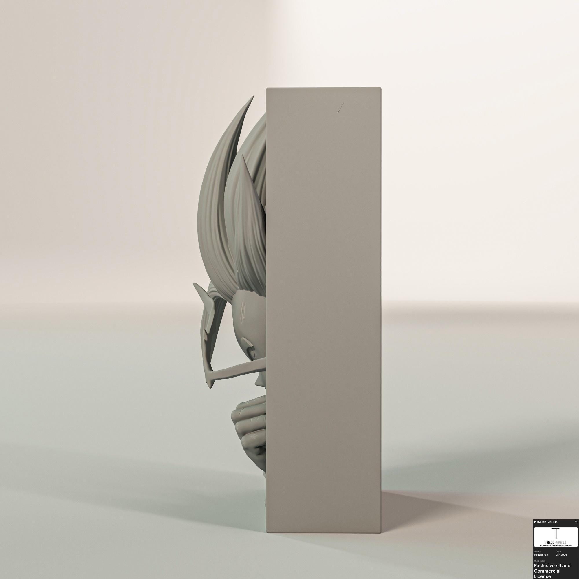 Awakened Young Warrior Book Nook | Classic Shonen 3D Shadow Box | Golden Aura 3D Wall Art