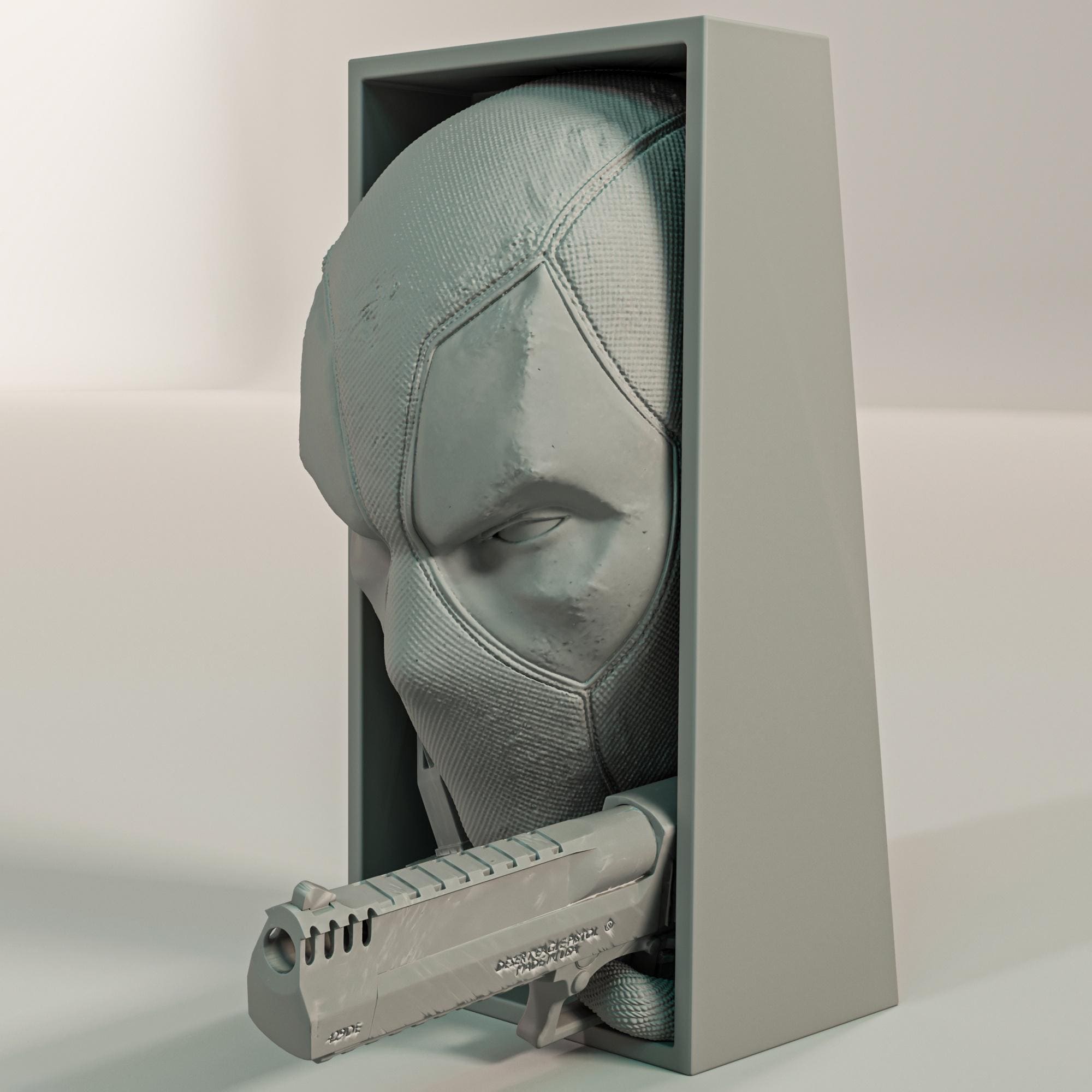 Sarcastic Anti Hero Book Nook | Comic Book 3D Shadow Box | Man Cave 3D Wall Art