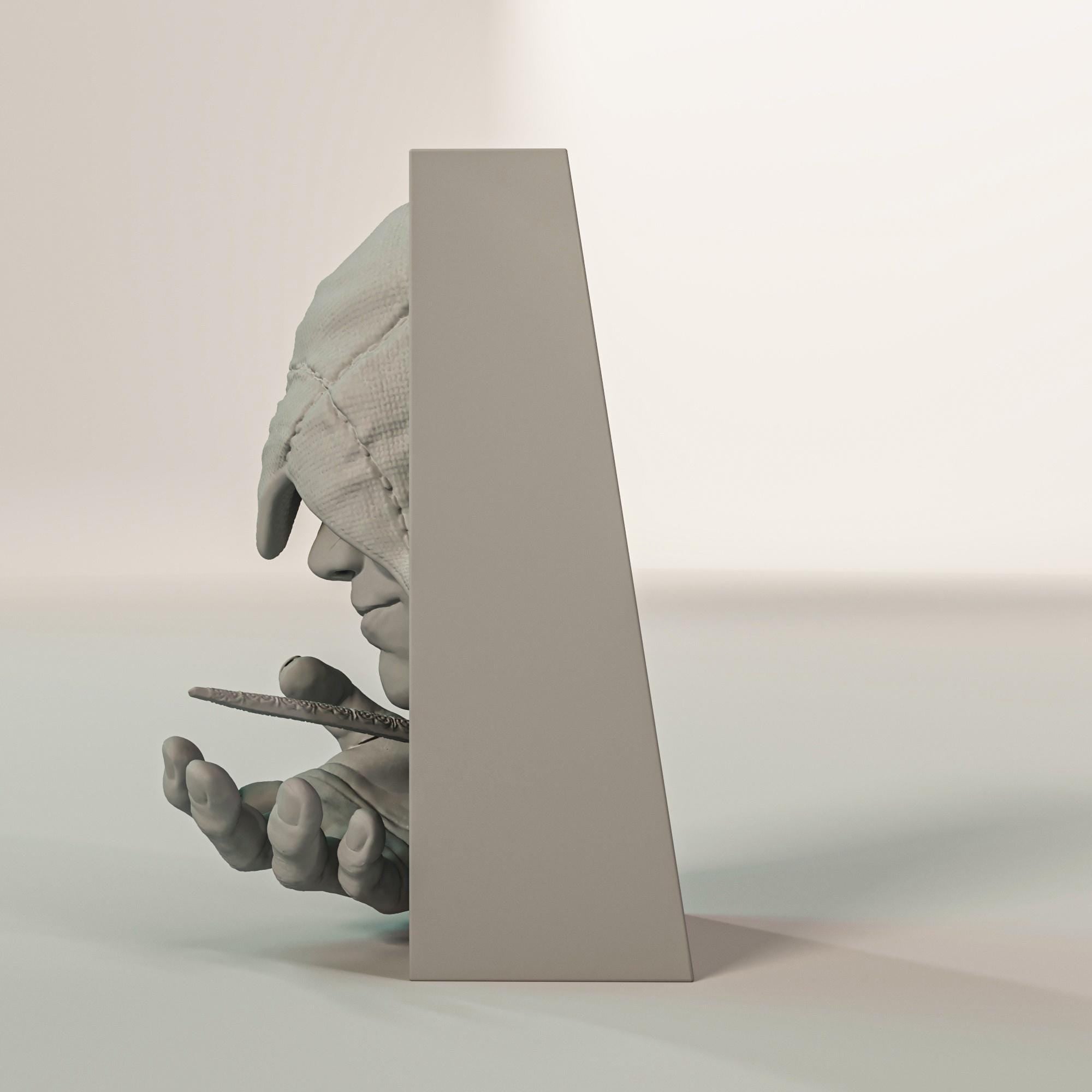 Renaissance Assassin Book Nook | Historical Gamer 3D Shadow Box | Hooded Rogue 3D Wall Art