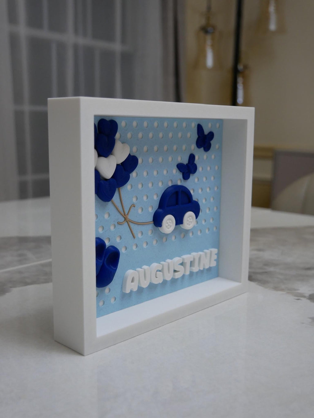 Sample baby boy frame.