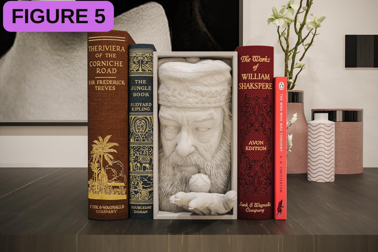 Fantasy / Sci-Fi Book Nook Shelf Insert | Magic Wizard & Space Wars Shadow Box | 3D Wall Art Diorama