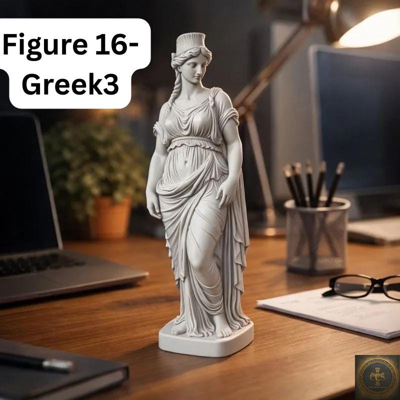 Pick Your Own Statue | Greek Mythology & Fantasy Figures | Zeus, Medusa, Dragon, Anubis | 3D Printed Decor | Paintable Art