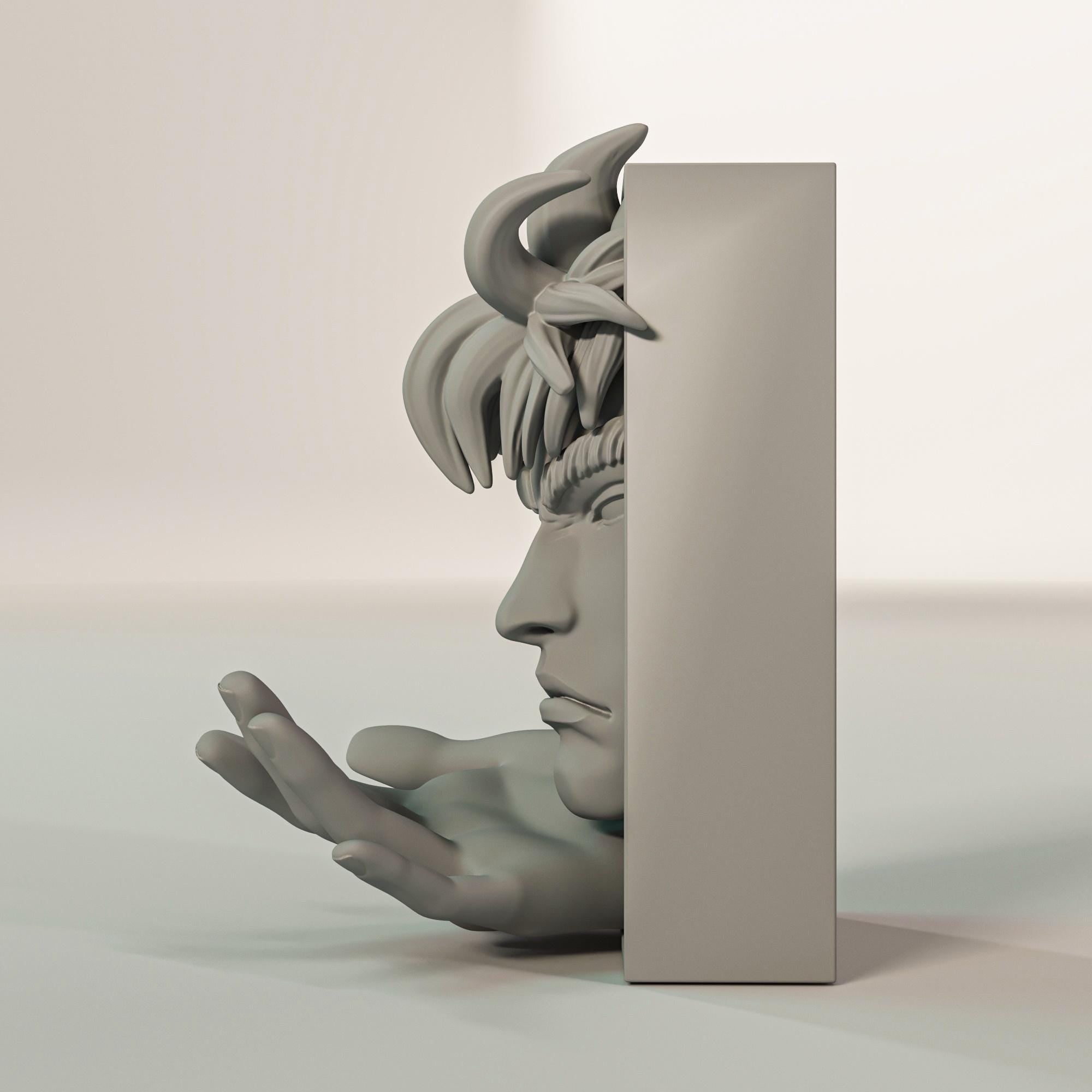 North Star Warrior Book Nook | Retro Anime 3D Shadow Box | Manga Shelf Decor 3D Wall Art