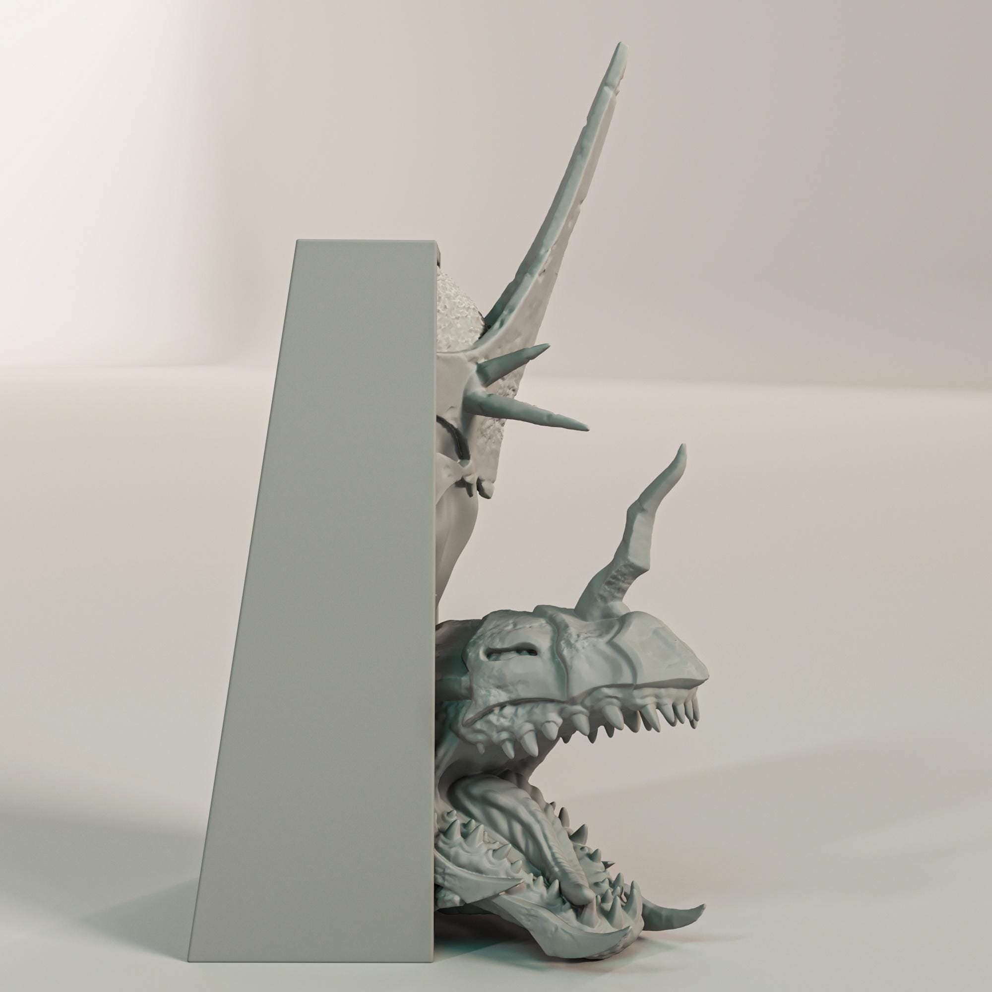 Cursed Wraith King Book Nook | Epic Fantasy 3D Shadow Box | Gothic Shelf Decor 3D Wall Art