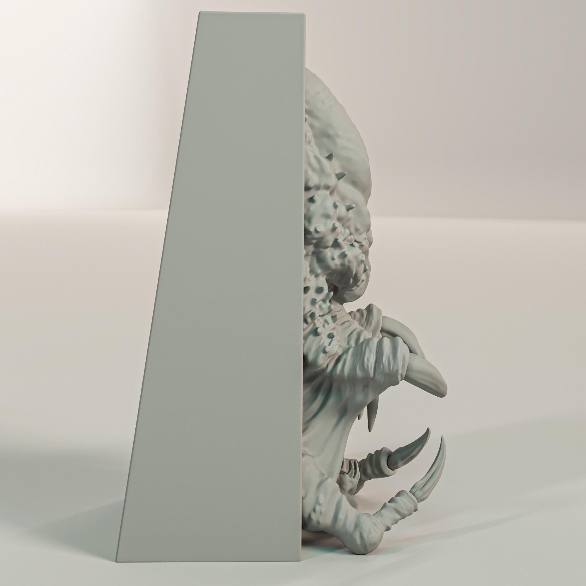 Jungle Hunter Book Nook | Sci-Fi Action 3D Shadow Box | Alien Warrior 3D Wall Art