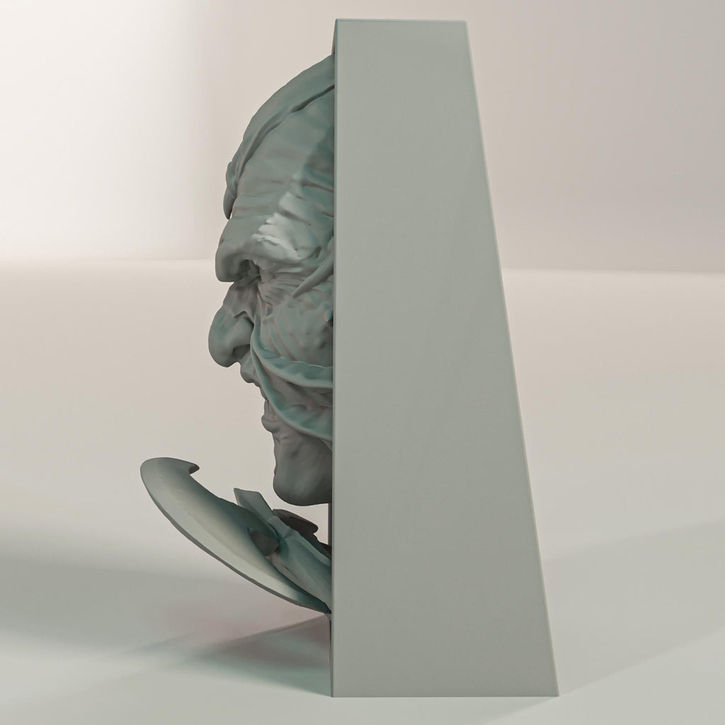 Ancient Scarecrow Monster Book Nook | Classic Horror 3D Shadow Box | Gothic 3D Wall Art