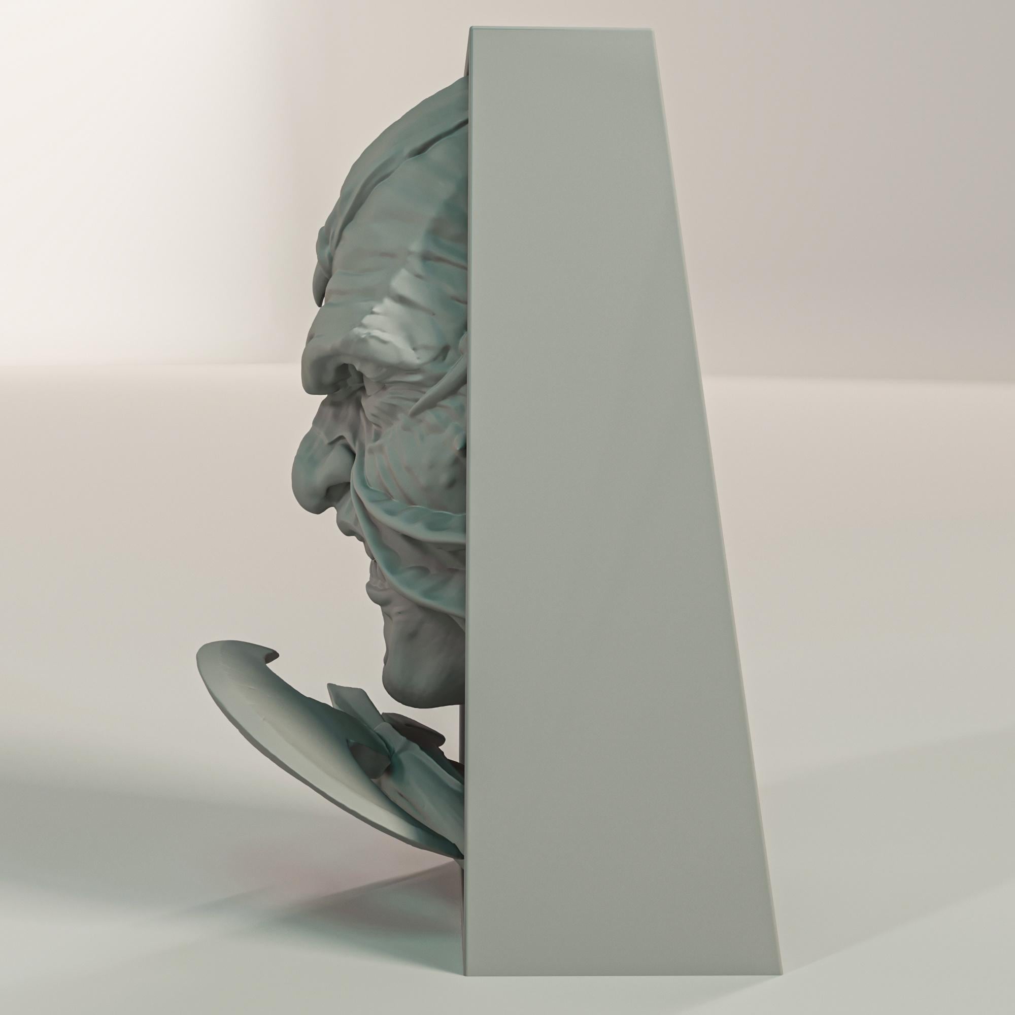 Ancient Scarecrow Monster Book Nook | Classic Horror 3D Shadow Box | Gothic 3D Wall Art