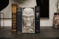 Ancient Scarecrow Monster Book Nook | Classic Horror 3D Shadow Box | Gothic 3D Wall Art