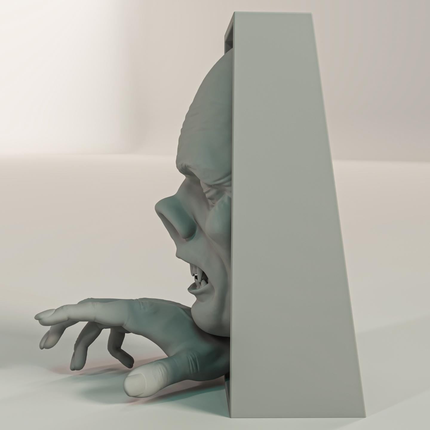 Opera Ghost Book Nook | Classic Horror 3D Shadow Box | Gothic Decor 3D Wall Art