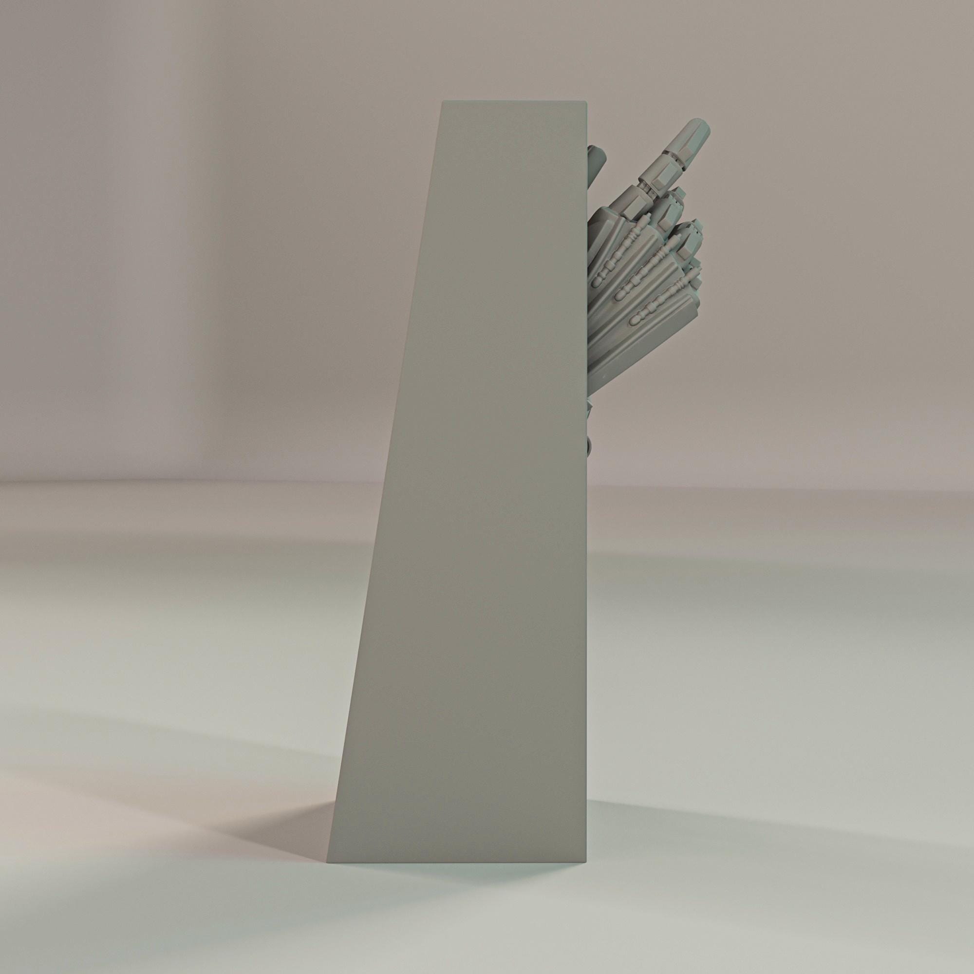 Space Robots Book Nook | Sci-Fi Galaxy 3D Shadow Box | Retro Future 3D Wall Art