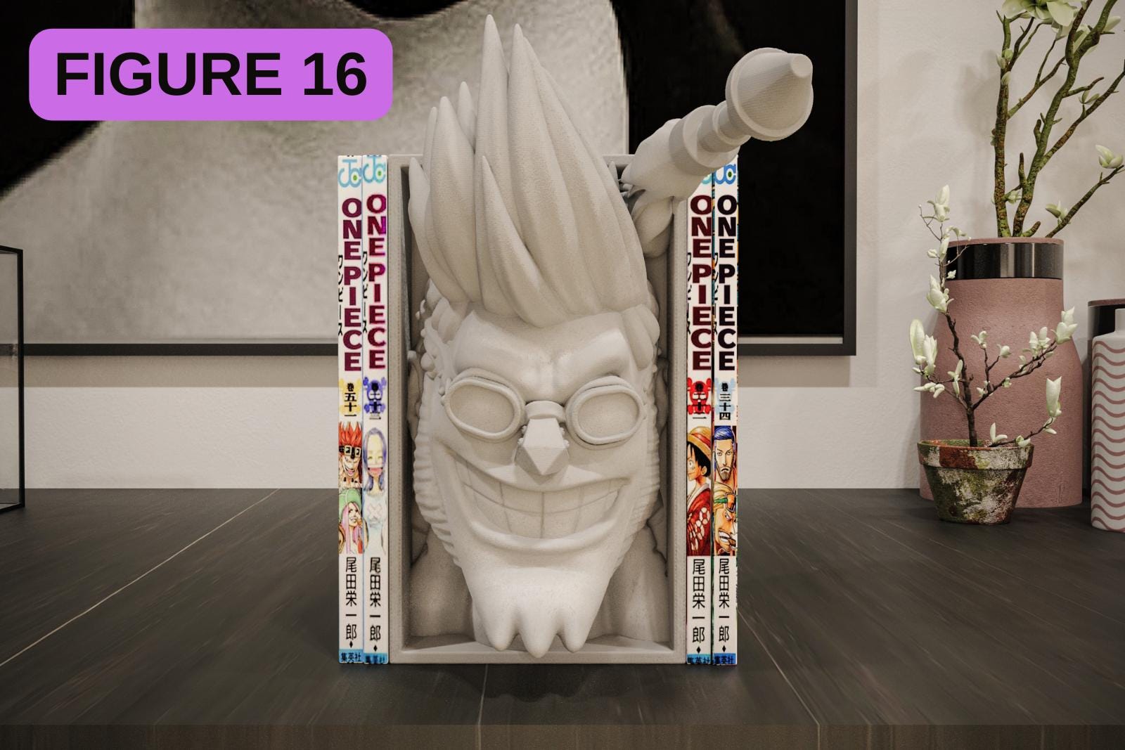 Japanese Anime Book Nook Shelf Insert | Manga Series Shadow Box | 3D Wall Art & Otaku Room Decor Gift