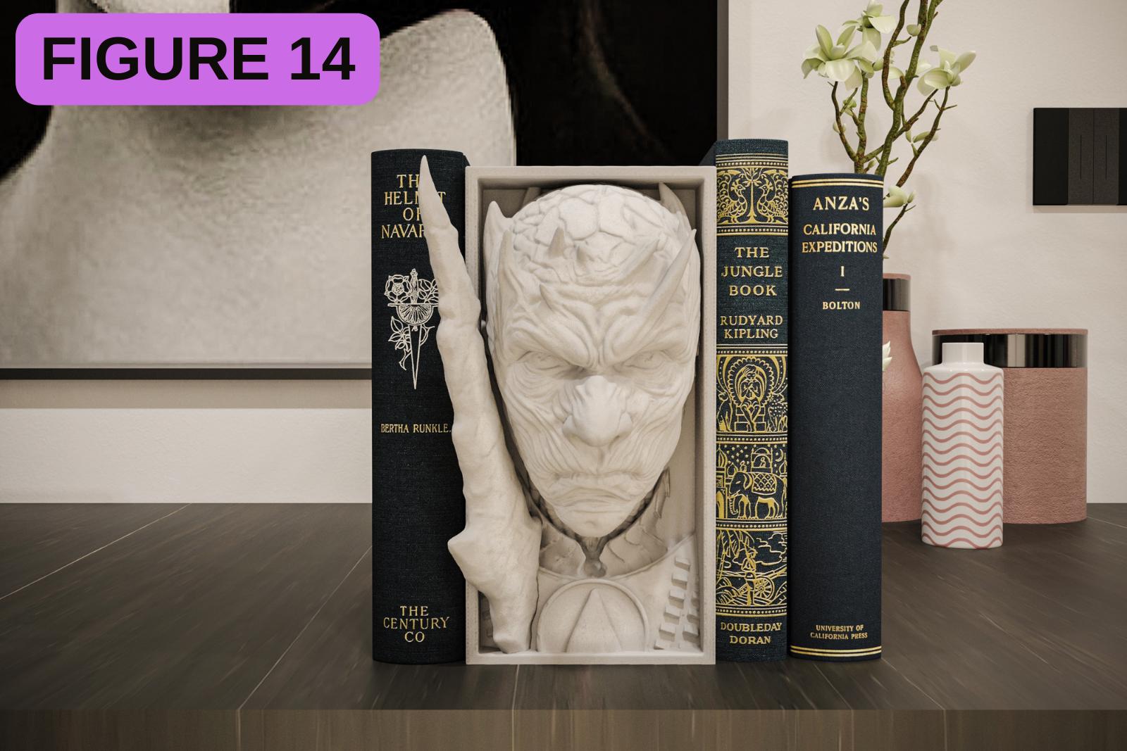 Fantasy / Sci-Fi Book Nook Shelf Insert | Magic Wizard & Space Wars Shadow Box | 3D Wall Art Diorama