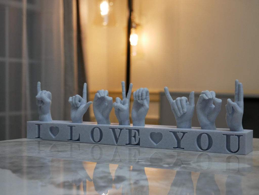 Sample print in marble white