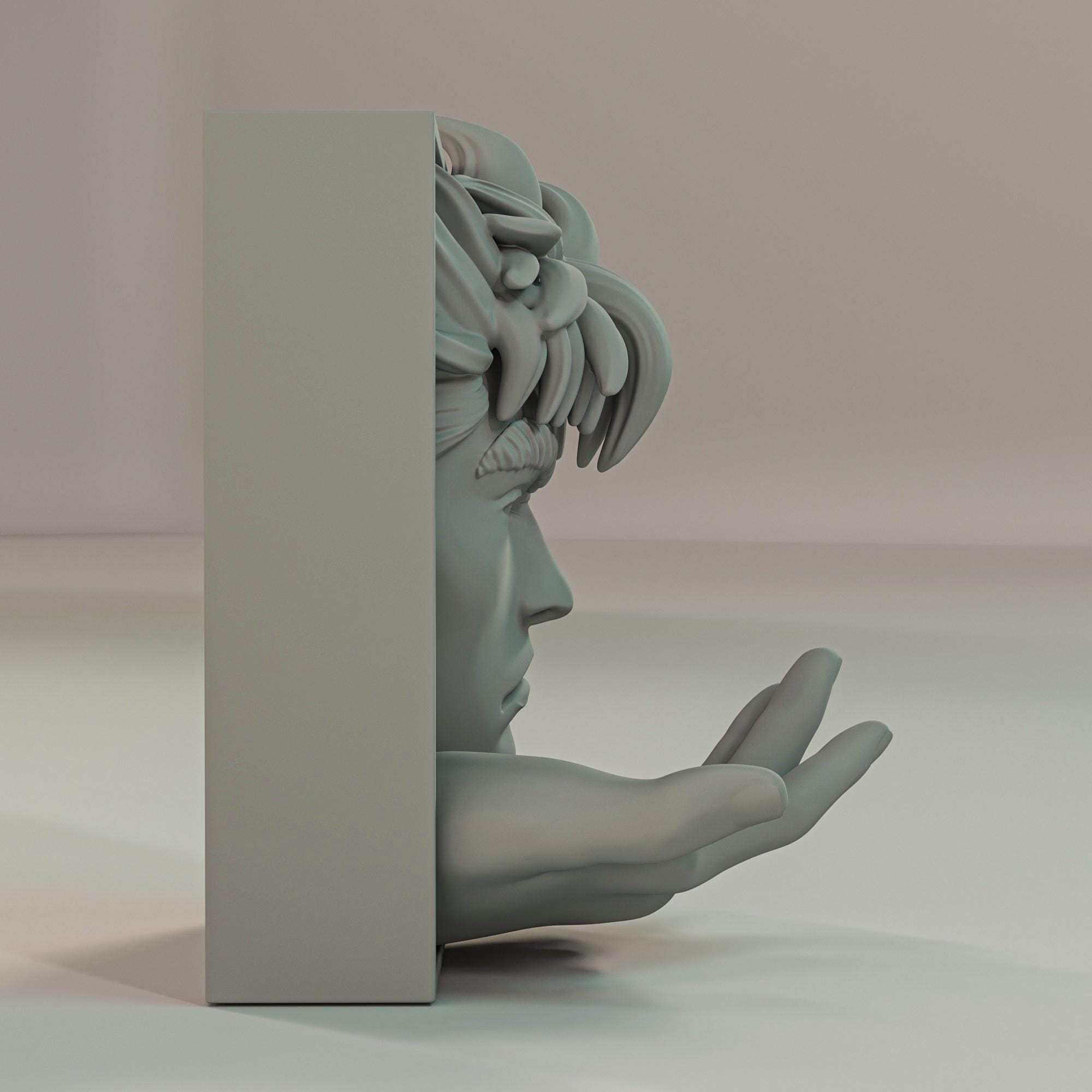 North Star Warrior Book Nook | Retro Anime 3D Shadow Box | Manga Shelf Decor 3D Wall Art