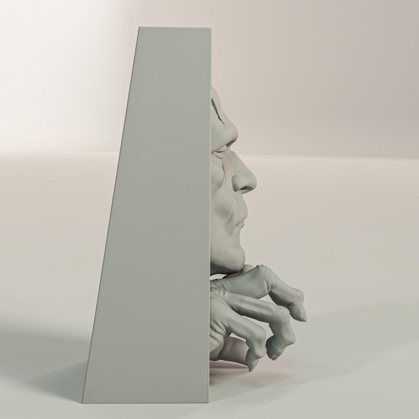 Frankenstein Monster Book Nook | Classic Horror 3D Shadow Box | Gothic Science 3D Wall Art