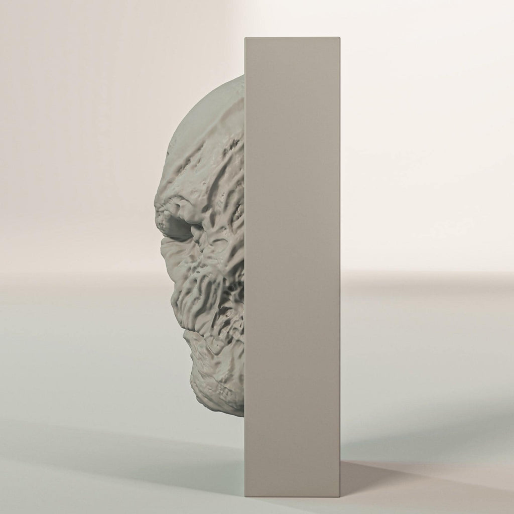 Dark Dimension Sorcerer Book Nook | 80s Horror Sci-Fi 3D Shadow Box | Spooky Shelf Decor 3D Wall Art