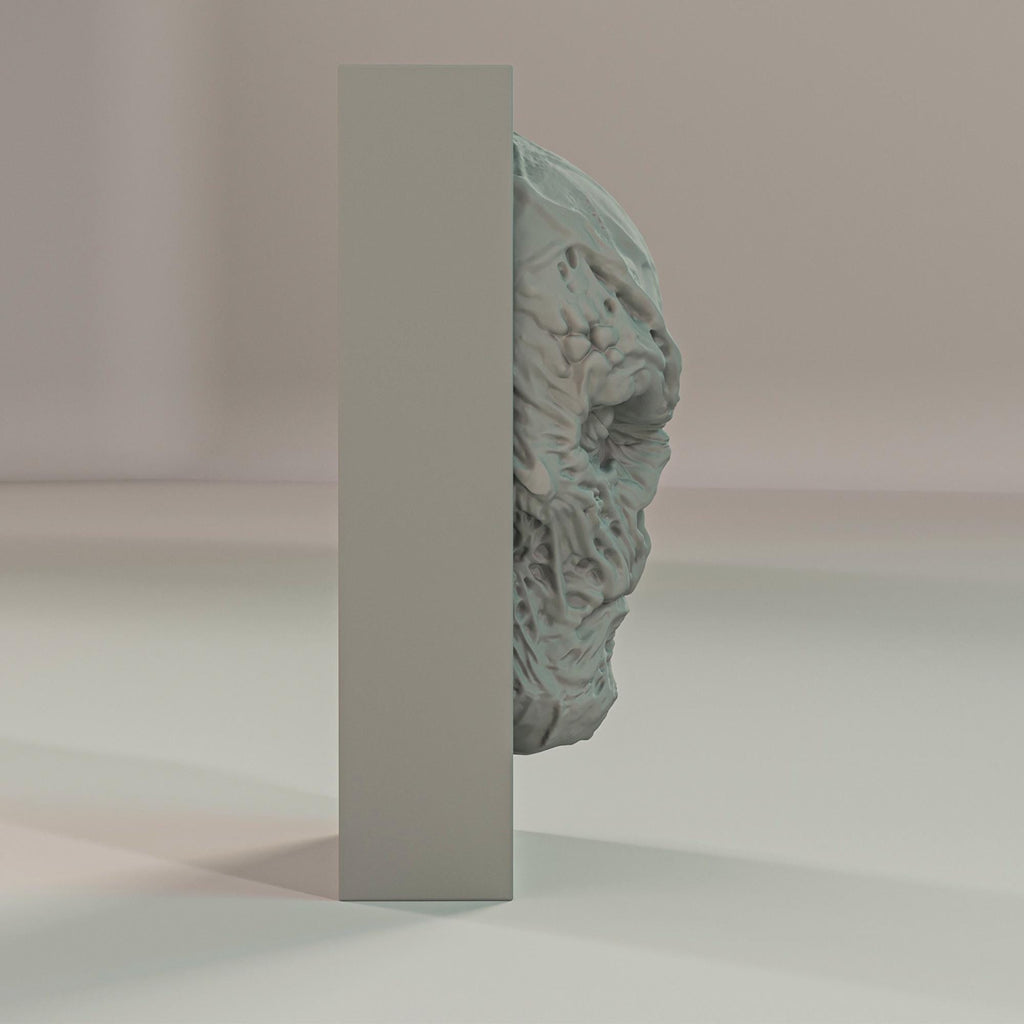 Dark Dimension Sorcerer Book Nook | 80s Horror Sci-Fi 3D Shadow Box | Spooky Shelf Decor 3D Wall Art