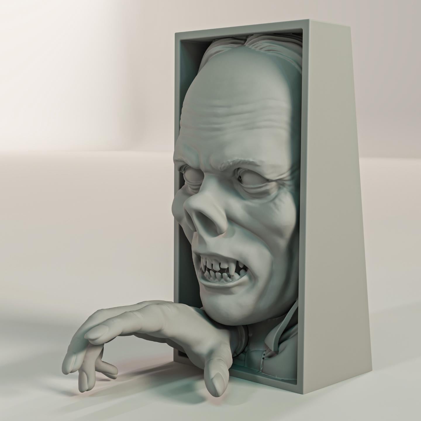 Opera Ghost Book Nook | Classic Horror 3D Shadow Box | Gothic Decor 3D Wall Art