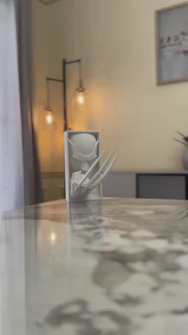 Superhero Book Nook Shadow Box | Comic Book Shelf Insert & 3D Wall Art | Action Hero Diorama Gift for Collectors