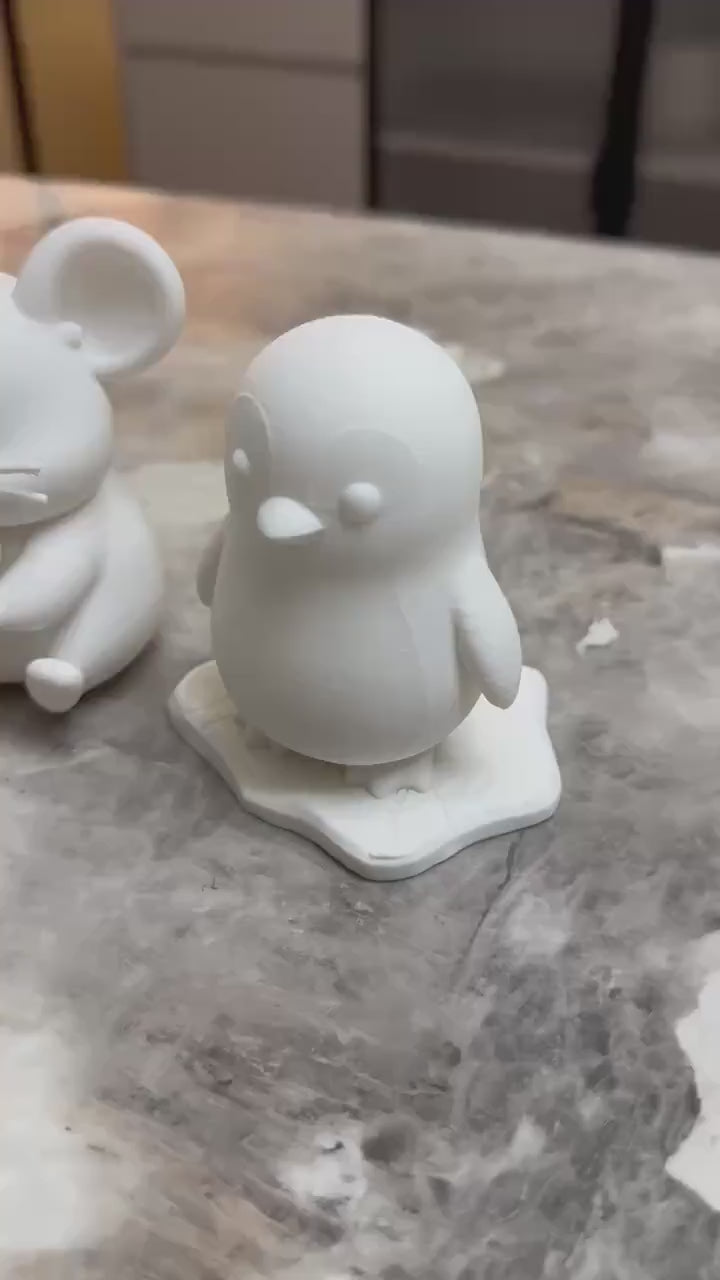 Paint Your Own Animal Figurines Kit | 3D Printed DIY Kids Craft Box