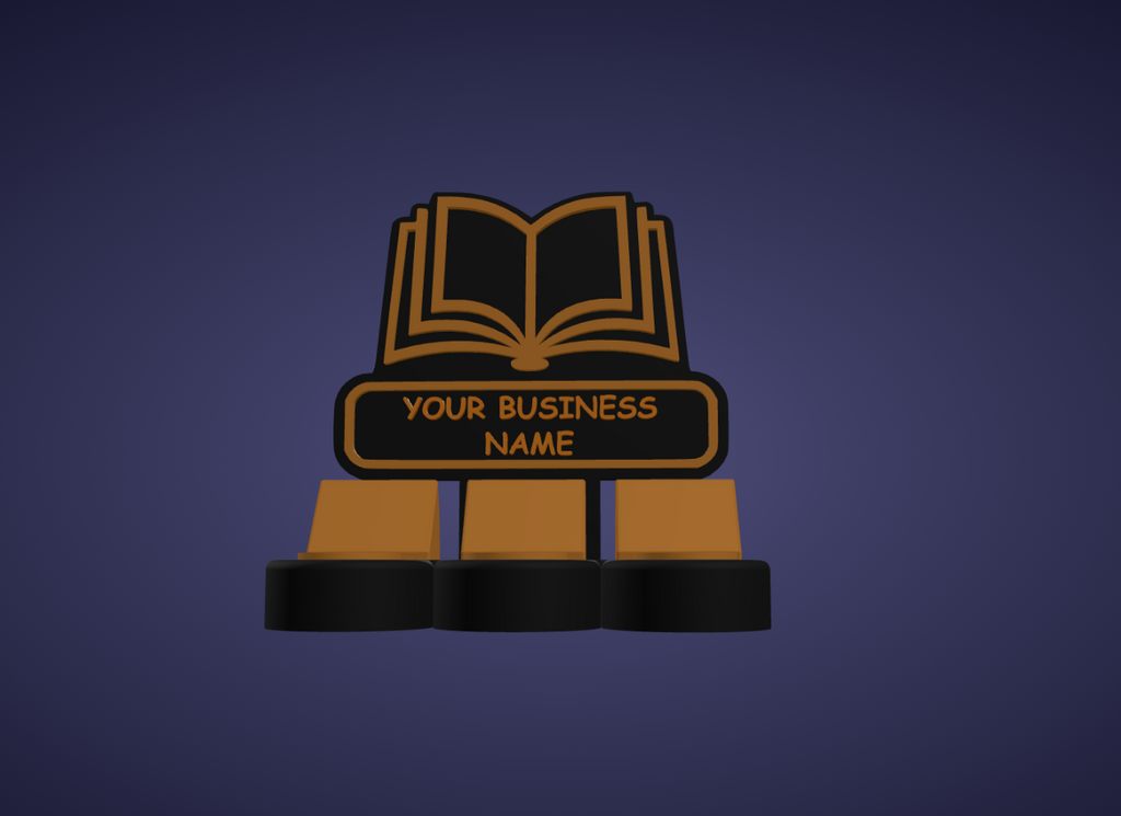 Custom NFC Social Media Stand | Tap to Follow & Review Sign | Instagram Google Facebook WiFi | 3D Printed Business Counter Display | QR Code